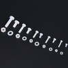 Nylon Screw Nut Washer Assortment Kit, 150pcs M2 M2.5 M3