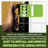TonGass (2-Pack, Green RV Refrigerator Airing Device Service Kit -