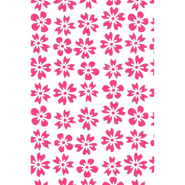 Notes: A Blank Isometric Graph Paper Notebook with Sakura Cherry