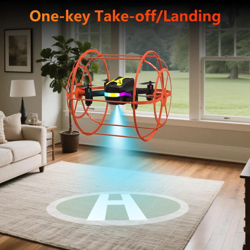 Morlyrctooy M17 Drone Mini RC Quadcopter for Beginners with Headless