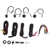 Acouto 360° Panoramic Car Camera System - 1080P HD Front,