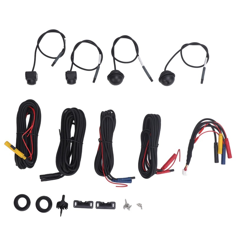 Acouto 360° Panoramic Car Camera System - 1080P HD Front,