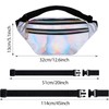 Bum Bag Fashion Waterproof Belt Bag, silver, Unit size, sportswear