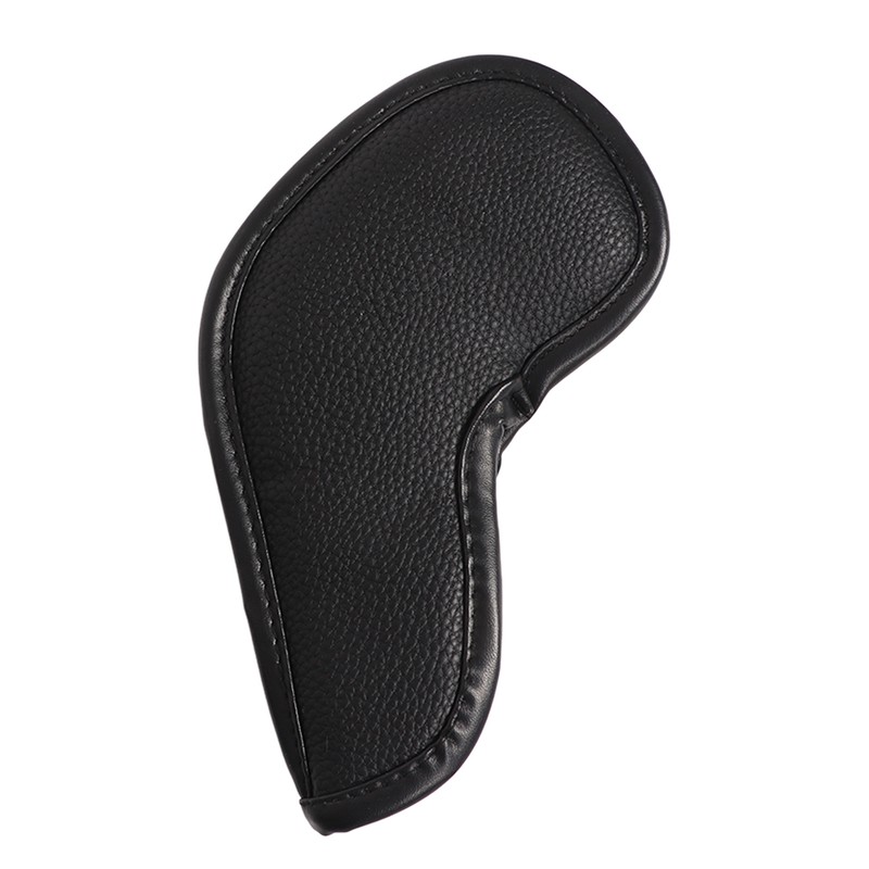 10pcs set PU Waterproof Golf Club Iron Cover Fine Sewing