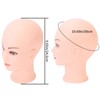 xnicx Mannequin Head wig head stand Training Head Manikin Head