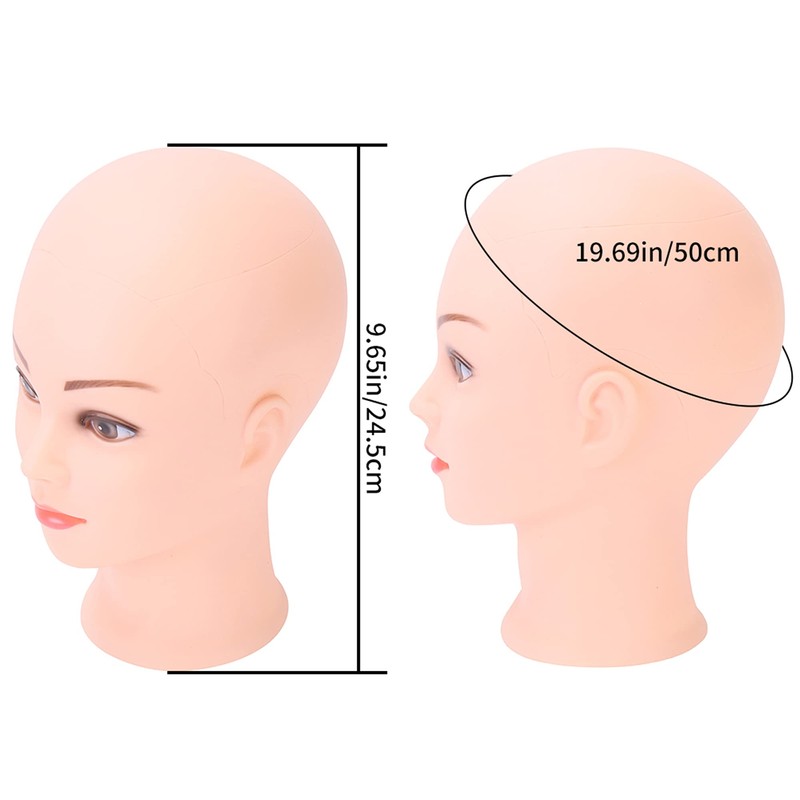 xnicx Mannequin Head wig head stand Training Head Manikin Head
