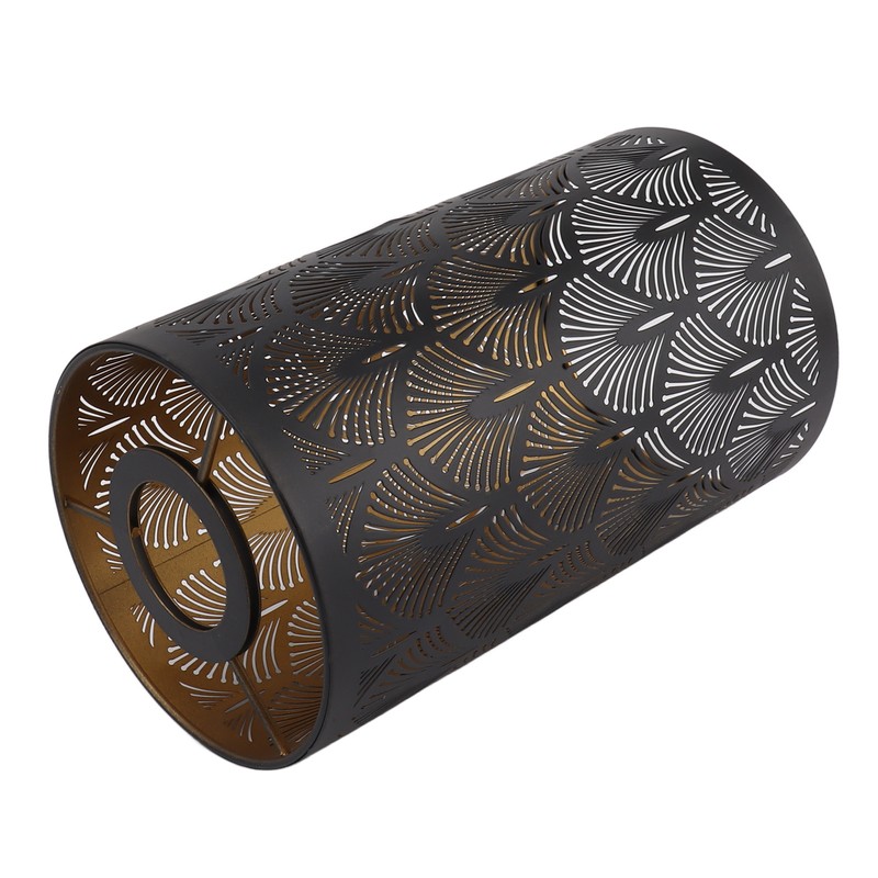 Modern Lampshade Metal Cylindrical Hollow Out E27 E26 Lamp Shade