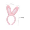 Healvian Cute Bunny Ear Headband for Women and Girls Plush
