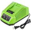 GRVODFRTA 40 Volt Battery Charger Compatible with Greenworks 40V G
