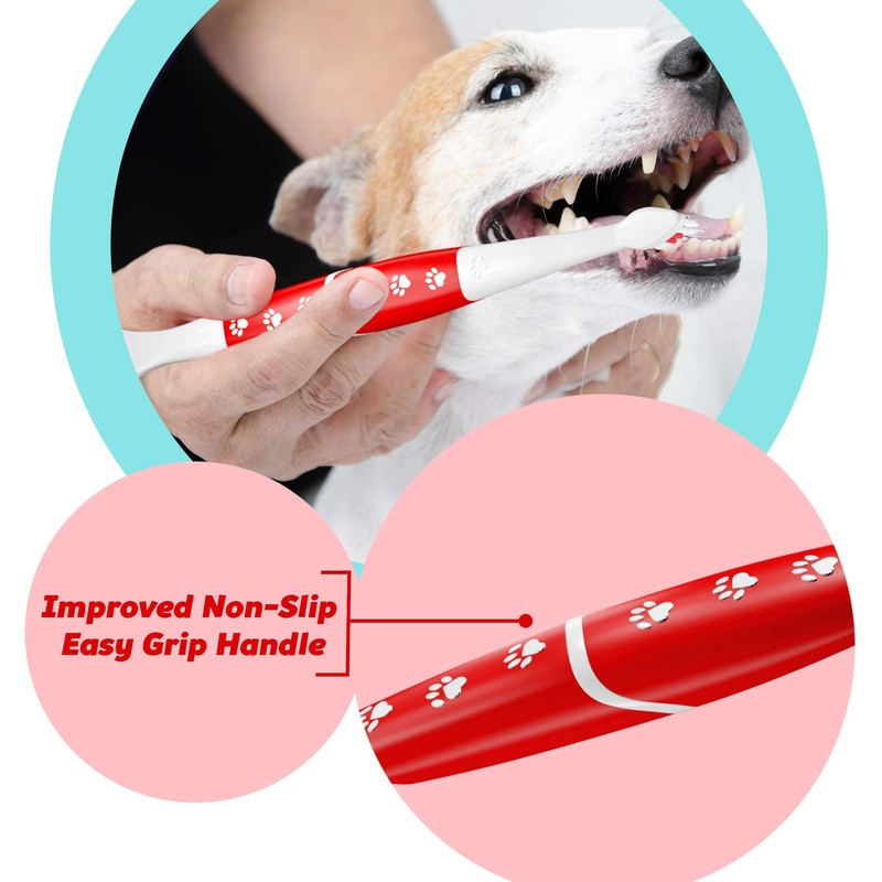 Pets & Pupps Pet Toothbrush for Dogs, Cats with Soft