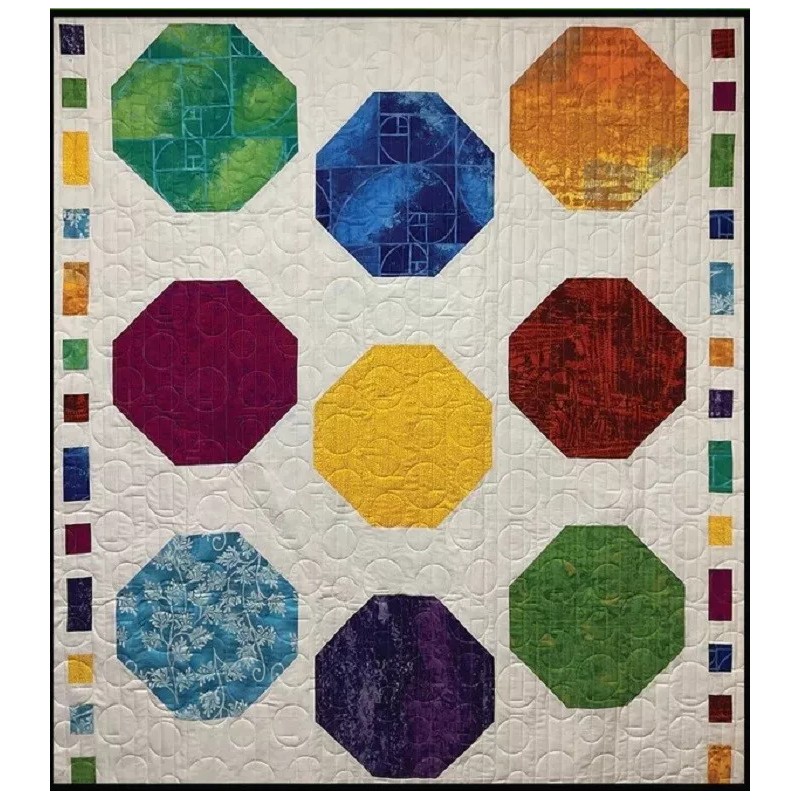 Sugar Pine Quilt Designs/Villa Rosa Designs Bubbles Quilt Pattern-A Fat