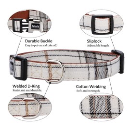 Faleela Soft &Comfy Bowtie Dog Collar,Detachable and Adjustable Bow Tie Collar,for Small Medium Large Pet