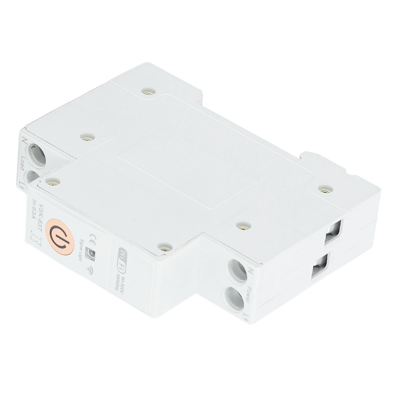 WiFi Switch Circuit Breaker 1P 63A Remote Voice Control Timing
