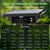 HEKIWAY 49FT Solar Drip Irrigation System, Auto Watering Kit for