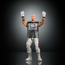 Mattel WWE Elite Figura de acción y Accesorios, Juego de Serie #125, colección Rey Mysterio de 6 Pulgadas con 25 Puntos de articulación y Manos Intercambiables