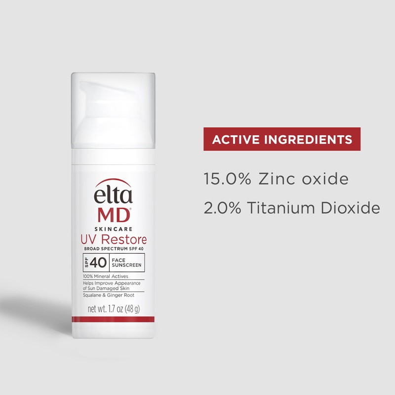 Protector Solar Eltamd Uv Restore Face Spf 40, Tubo De