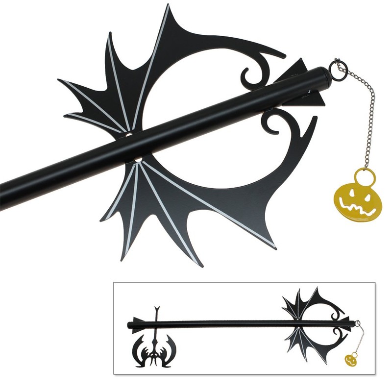 Pumpkin Hearts Oblivion Kingdom Keyblade Metal Replica Sword