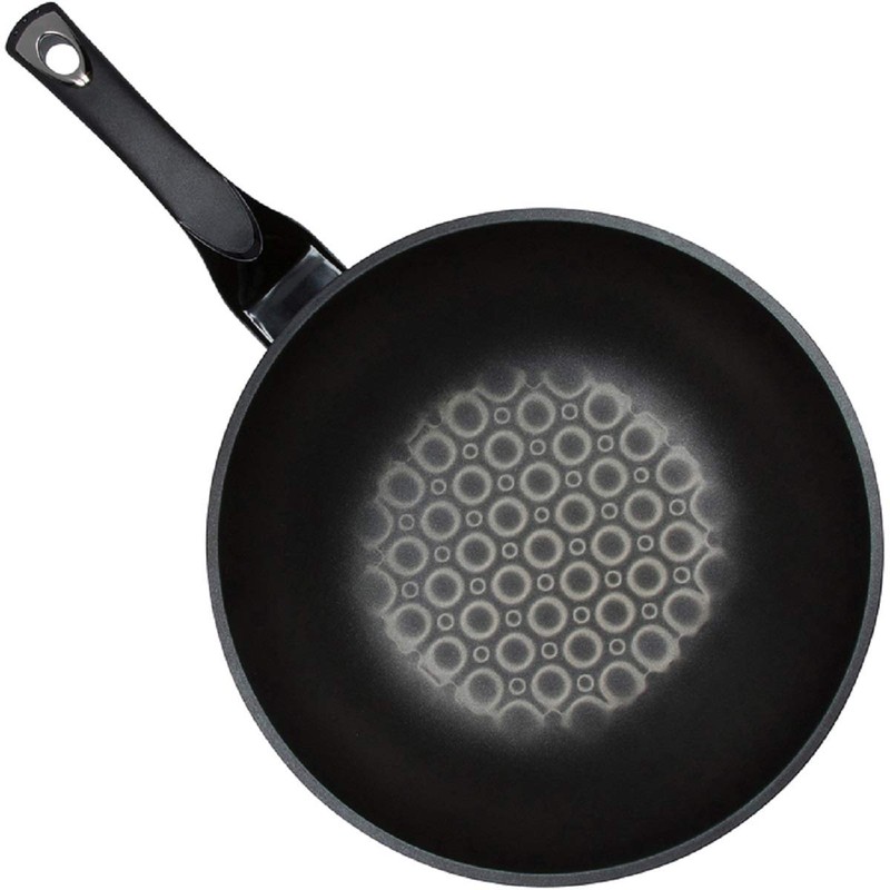 KW Marble Ware 3D Coating Aluminum Nonstick Stir Fry Wok,