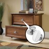 Uenhoy 4 Pcs Self-Stick Drawer Knobs Stainless Steel Cabinet Handle