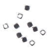 100pcs 3mm Silver Stainless Steel Cube Beads Loose Spacer Beads