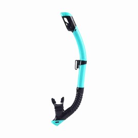 Full-Dry Adult Snorkel Breathing Tube with Automatic Waterproof Valve and Food-Grade Silicone Mouthpiece Adult Swimmers Snorkeling Gear for Swimming Snorkel Training in Pool and Open Water