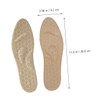 IWOWHERO 1 Pair Breathable Massaging Shoe Insoles Cuttable Comfort Inserts