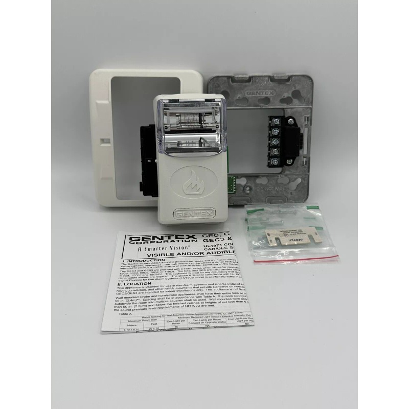 Gentex NEW Gentex Commander 2 GES24-30WW Wall Mount 30CD Fire