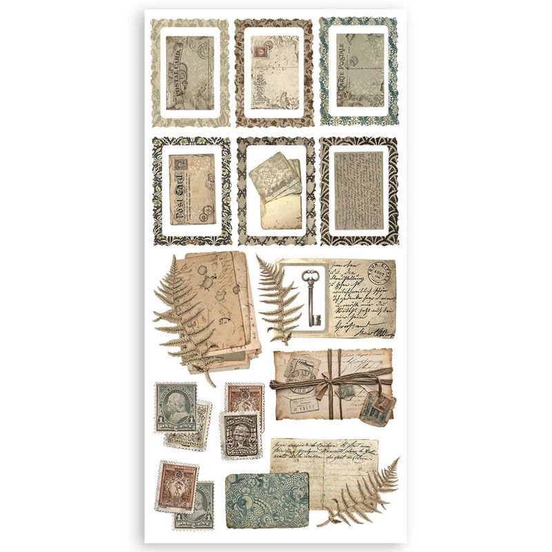 Stamperia SBBCT03 Paper Cut-Outs, Assorted, One Size
