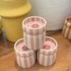 Paddywax Paddywax Cabana Hand-Painted Scented Candle in Ceramic Reusable Food