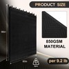 2 Pack Large Sound Dampening Blankets - 96" x 80"