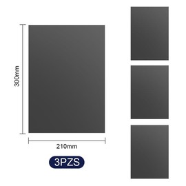 ZCGOINGTECH 3 Piezas Película Polarizadora para Lampara Fotografía Led, Filtro Fotografía Polarizador Lineal 30 x 20 CM, Reduce el Deslumbramiento, Adecuado para fotografía y reparación de Pantallas