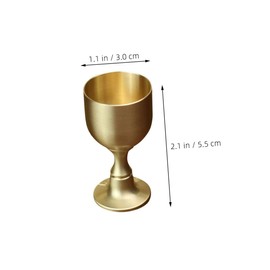 Gatuida 4pcs Chalice Goblets for Wine Vintage Medieval Design High Stemmed Cups for Religious Ceremonies Theme Parties and Elegant Gatherings Drinkware Decor