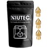 SIUTEC® Premium MK8 Brass / Brass Nozzle Set of 3