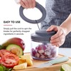 KitchenAid Manual Food Chopper, Charcoal Gray, 3.8 Cups