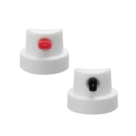 Montana Cans Flatjet Cap Wide, Spray Paint for Female Cans-Spray,Graffiti Art Supplies Spray Can Nozzle, Pack of 20, Spray Paint Nozzles