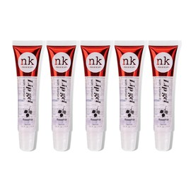 NK lip gloss gel 15ml Vitamin E, Shiny, Nourishes, Lip gel (Rosehip, Pack Of 5)
