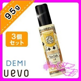 デミ ウェーボ ジュカーラ ヘアカスタ 7 / 95g × 3個 セット Demi Uevo Jouecara
