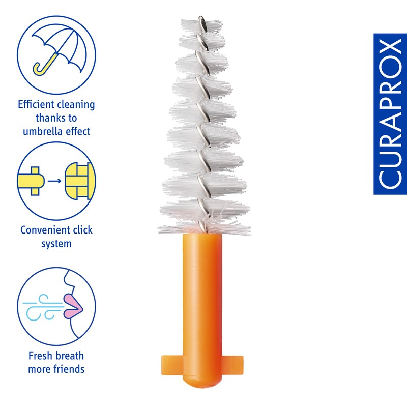 Curaprox CPS 14 Ortho Refill 4x Orange