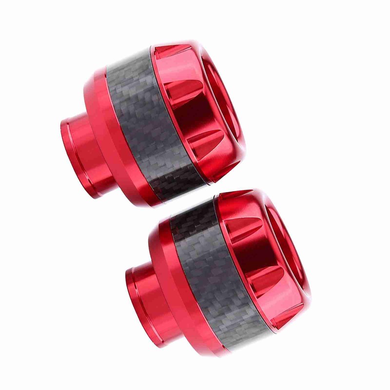 1 Pair of Carbon Fiber Motorcycle Front Fork Frame Sliders