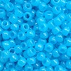 Electric Blue NIGHTGLOW Glow in The Dark Crow Beads Pony