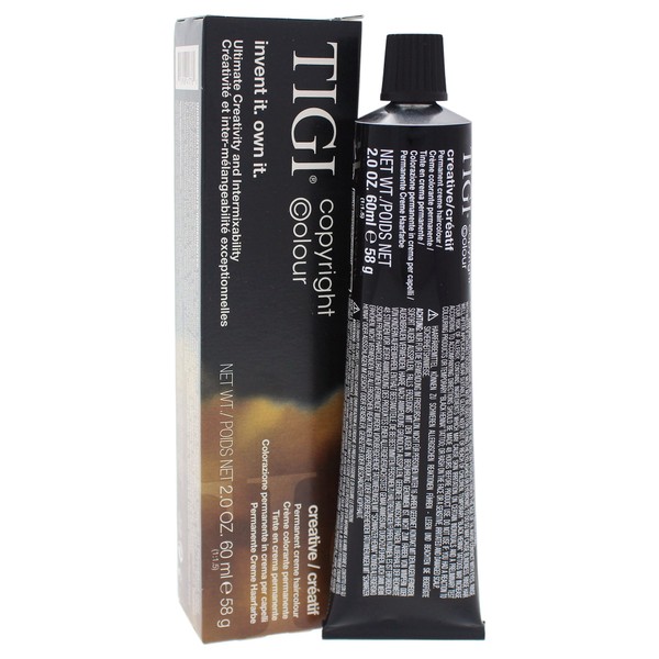 TIGI Colour Creative Creme Hair Color for Unisex, No. 7/3 Golden Blonde, 2 Ounce