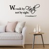 Bible Verse Wall Decals Wall Quotes Decor Stickers, Vinyl Scripture