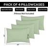 Utopia Bedding King Pillowcases - 4 Pack - Envelope Closure