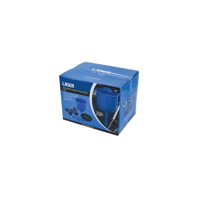 Power Tec Laser 8638 Anti Spill Coolant Funnel Set
