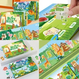 Montessori Busy Book Para Niños Pequeños Libro De Actividade                                                                                          