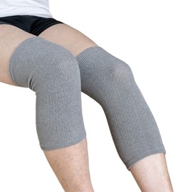 岩盤浴 膝サポーター 男女兼用 両膝用 6611-F-B