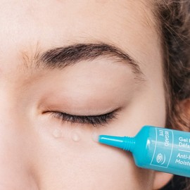 Yves Rocher HYDRA VÉGÉTAL Invigorating Eye Care Gel Cream for Moisturising Dark Circles & Puffiness 1 x 15 ml Tube