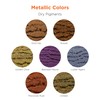 Rolio - Metallic Pigment Powder - 7 Jars/ 20ml Each