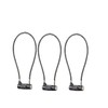 YAVINCOL 3pcs Wire Lock Door Lock Padlock Wire Padlock Dial