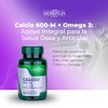 Calcio 600-M con Omega 3 - Carbonato de Calcio -
